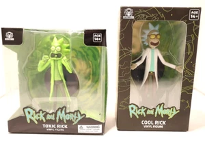 Rick and Morty Cool Rick & Toxic Rick Collectible Vinyl Figure (x2 figures) - Picture 1 of 10