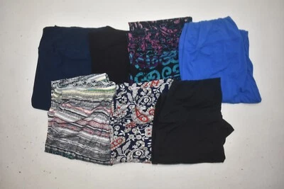 Venta al por mayor Lote a granel 7 calzas calzas relajadas informales talla única para mujer Foto 1 de 4