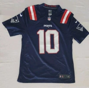Nike On Field New England Patriots Mac Jones #10 NFL Jersey Adult Size Large - Picture 1 of 9
