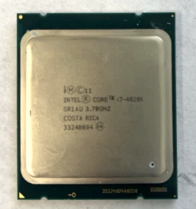 Intel Quad Core i7-4820K up to 3.90GHz 10M LGA2011 Desktop CPU Gaming 130W SR1AU - Picture 1 of 2