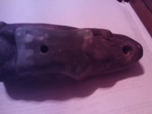 People Huggin Tree or Mountain, Chilean Ocarina Whistle Vintage, Unique - Picture 1 of 5