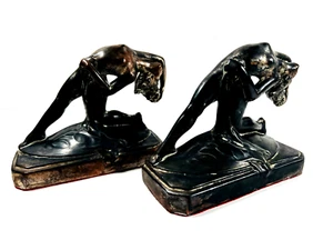 BEAUTIFUL Art Deco 1920's 30's Nude Woman Bookends STUNNING - Picture 1 of 11