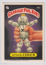 1986 Garbage Pail Kids GPK - Series 3 - #85a Stuck Chuck