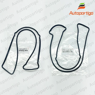 OEM 11214-46011 For LEXUS IS300 VALVE COVER GASKET LEFT & RIGHT PAIR CYLINDER Foto 1 de 4