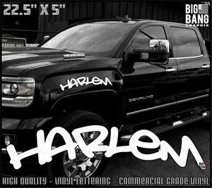 Harlem Decal Sticker New York NATIVE Home State City Graffiti Window Love NY USA - Bild 1 von 4