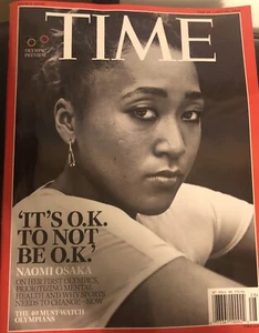 TIME MAGAZINE (JULY 2021 ) NAOMI OSAKA - It’s Ok Not To Be Ok; OLYMPIC PREVIEW - Bild 1 von 1