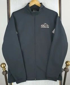NIKE GOLF x OCC Size Large Fleece Lined BlackThermafit Full Zip Jacket Golf  - Picture 1 of 12