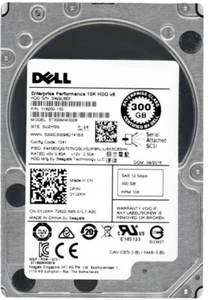 Dell Hard Drive 0YJ2KH 300GB 10000 RPM 128MB SAS-3 ST300MM0008 2.5" - Picture 1 of 3