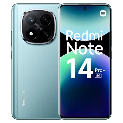 Xiaomi Redmi Note 14 PRO+ Plus 5G 256GB 8GB RAM Dual Sim Blue Garanzia Europa - Immagine 1 di 4