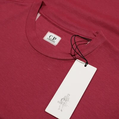 C.P. Компания NWD 100% хлопок длинным рукавом логотип футболка размер L США в красный - Изображение 1 из 4