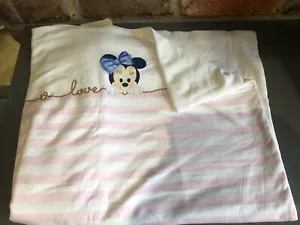Monnalisa X Disney Girls Baby Blanket Brand New With Tags Baby Minnie Mouse - Picture 1 of 20