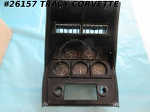 1982 Corvette Center Instrument Cluster Full Bezel Gauges Circuit Board 8989948 - Picture 1 of 9