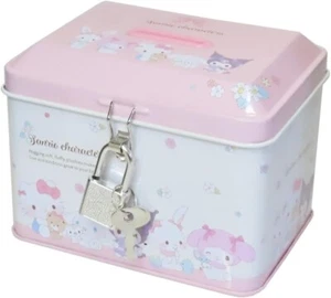 Sanrio Piggy Bank, Lockable Can Bank, Sanrio All Characters, SR-5545240FH - Picture 1 of 5