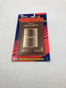 JUEGO BACKGAMMON magnético de viaje Hip Hugger NUEVO - Imagen 1 de 2