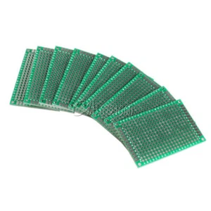 5PCS Double Side Prototype PCB Bread board Tinned Universal 4x6 cm 40x60 mm FR4 - Picture 1 of 8