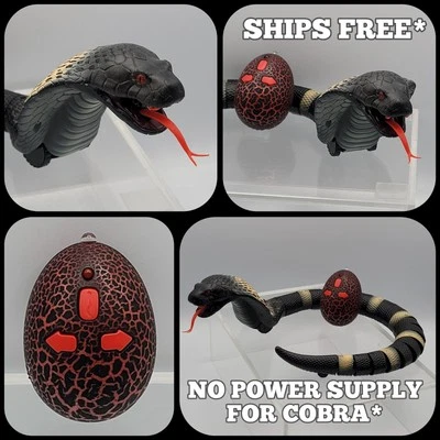 Crawling Cobra Toy Snake Adventure Force Radio Control Replacement Figure Remote - Image 1 of 4