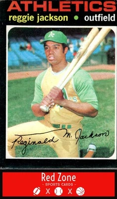 1971 Topps - #20 Reggie Jackson EX. HOF! Foto 1 de 2