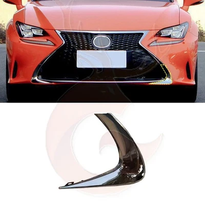 Parachoques delantero izquierdo cromado para Lexus RC200t RC350 2015-2018 moldura inferior Foto 1 de 4