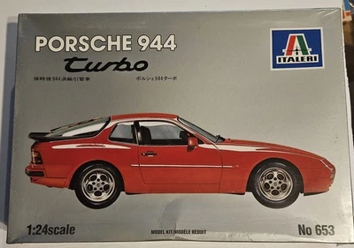 Italeri PORSCHE 944 TURBO Model Kit No.653 1/24 Scale Sealed box - Image 1 of 4