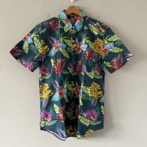 Victory Brewing Shirt Mens Small Golden Monkey Juicy Monkey Hawaiian Tropical - Picture 1 of 13