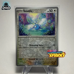 Swablu 148/191 Reverse Holo Pokemon TCG: SV Surging Sparks MINT SHIPPED TODAY! - Picture 1 of 2