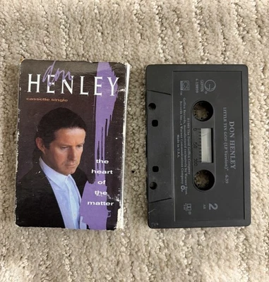 DON HENLEY HEART OF THE MATTER NEW VINTAGE CASSETTE SINGLE EAGLES MIKE CAMPBELL Foto 1 de 2