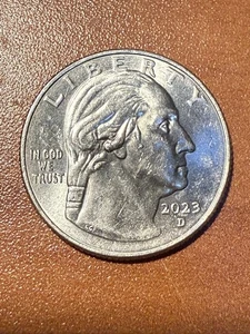 2023 D Washington Quarter Error "IN COD WE TRUST" - Jovita Idar Women’s Quarter - Picture 1 of 6