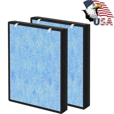 1-2 Pack HSP002 True HEPA Filter Compatible with Hathaspace Air Purifier Filter - Image 1 of 4