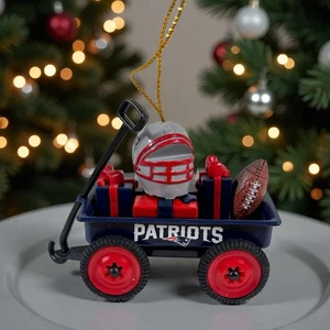NEW ENGLAND PATRIOTS----WAGON ORNAMENT - Bild 1 von 7