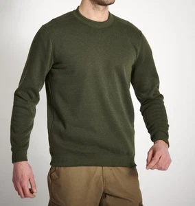 NEW! DECATHALON Solognac Brushed Fleece Hunting Jumper Sweater Sweatshirt Size L - Picture 1 of 12