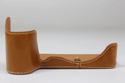 Genuine Real Leather Half Camera Case Grip for Panasonic LUMIX S5 - Image 1 of 4