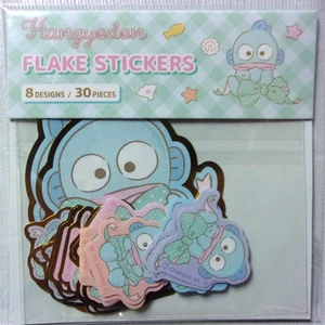 Sanrio Hangyodon Flake Sticker Japan 2025 30 pieces - Picture 1 of 3