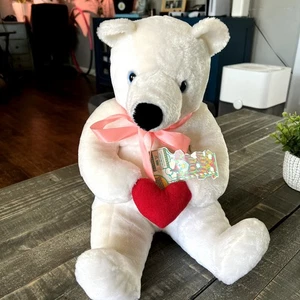 Peluche Wonder Toys Circo Circo Blanco Oso de Peluche, Peluche - Imagen 1 de 5