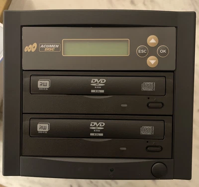 Acumen D01-BLG Disc Duplicator System – New in Box w/ Manual & Power Cable - Image 1 of 4