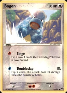 Pokemon - Bagon #52/107 - Deoxys Common - Picture 1 of 2