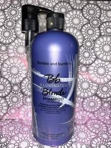 Bumble and bumble Bb Illuminated Blonde Shampoo 1Liter 33.8oz With Pump - Picture 1 of 2