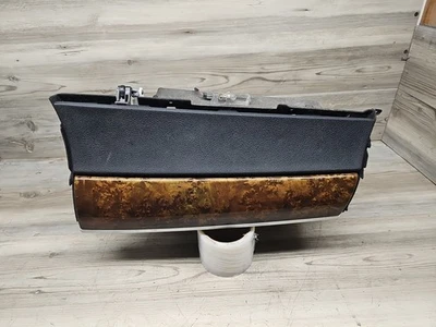 BMW E70 E71 E72 X5 X6 2007-2013 INTERIOR GUANTERA COMPARTIMENTO DE ALMACENAMIENTO MADERA OEM Foto 1 de 4