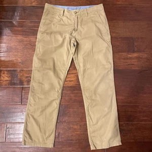 Toad & Co. Mission Ridge Pant Tabac Vintage Wash Size 34x31 Organic Cotton - Picture 1 of 7