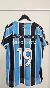 Gremio Home Player Issue 2024 Diego Costa#19 with Brasileirao Patch - Picture 1 of 10