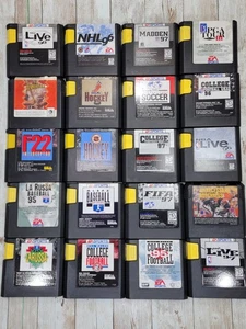 20 Sega Genesis Mega Drive Sports Lot - Picture 1 of 5