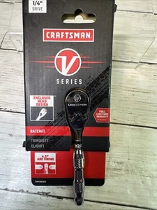Craftsman CMMT86301v 1/4" Drive Serie V 4.5" Largo 80 Dientes Trinquete Nuevo - Imagen 1 de 6