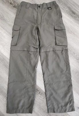 Boy Scouts Pants Mens Small Switchback Uniform Relaxed Fit Convertible green EUC - Image 1 of 4