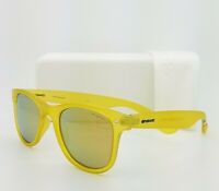 Wize And Ope Yellow Folding Cool Unisex Kids Retro Soft-Touch Matte Sunglasses