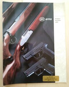 RARE...Original OEM Sig Arms Product Portfolio / Catalog 1999 ...VINTAGE