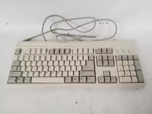 Vintage Mitsumi KPQ-E99ZC-13 AT 5 Pin Mechanical Computer Keyboard - Picture 1 of 4