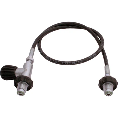 DIRZONE SF-1 TopDeal: hochwertiger 230 und 300 bar Überströmschlauch Füllschlauch 1m