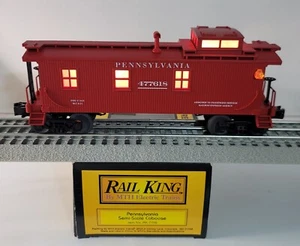 S01: Rail King by MTH Pennsylvania PRR Caboose RK-7700 (NEW) - Picture 1 of 2