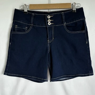 Гидравлические женские джинсовые шорты Nolita со средней посадкой размер 10 темная стирка эластичные пышные - Изображение 1 из 4