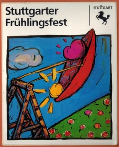 Sticker Autocollant-Stuttgart-Stuttgarter frühlingsfest-Fete du printemps - Imagen 1 de 1