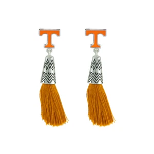 New Tennessee Volunteers Ever & Ever Tassel Design Earrings, NCAA - Picture 1 of 1
